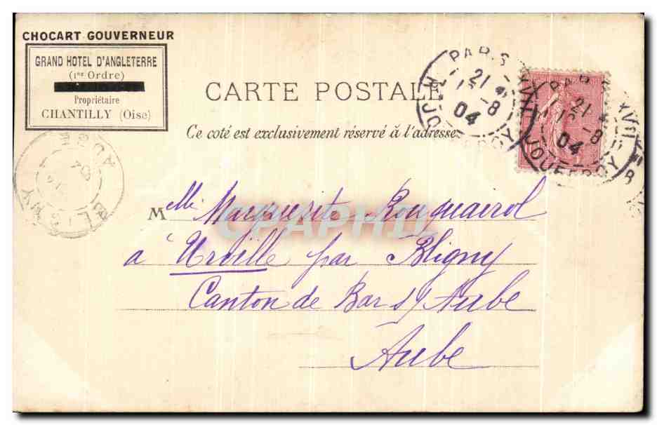 CPA Chantilly La porte Saint Denis — Reverso