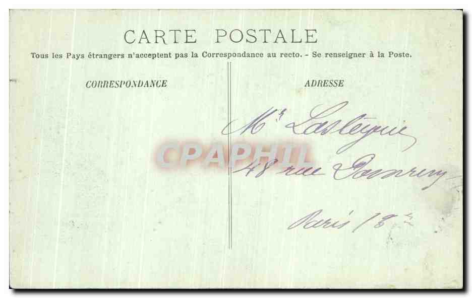 Château de la Reine Blanche — Le Grosste — n°98 — Rückseite