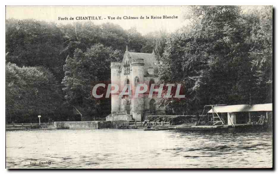 CPA Environs de Chantilly Chateau de la Reine Blanche