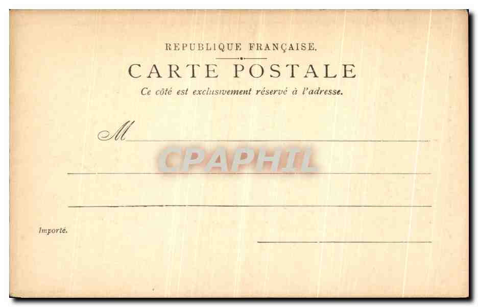 Château-Musée Condé, vu du Champ de Courses — Chantilly, éditeur P. S. a. V. M. phot. 281 — Verso