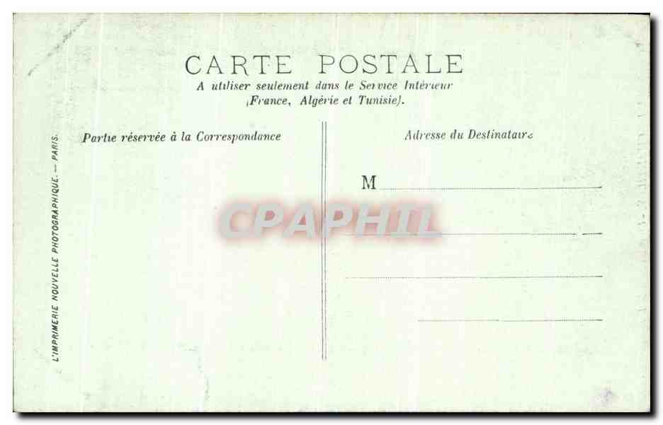 Château de Chantilly — Cheminée de la Salle des Gardes — LL — Verso