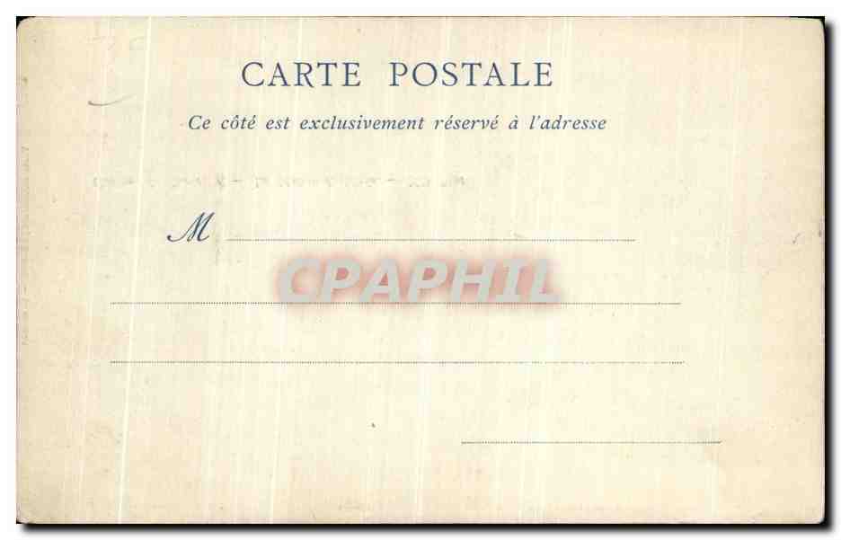 Château de Chantilly — La Maison de Silvie — Veuve BORNEAU, Libraire, Chantilly — Verso