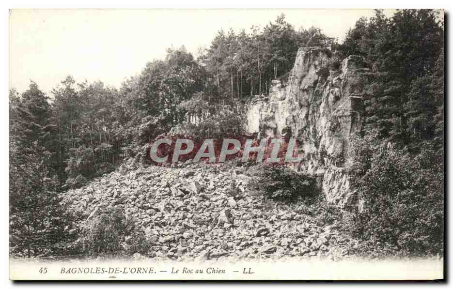 Bagnolles-de-l'Orne — El Roc del Perro — LL