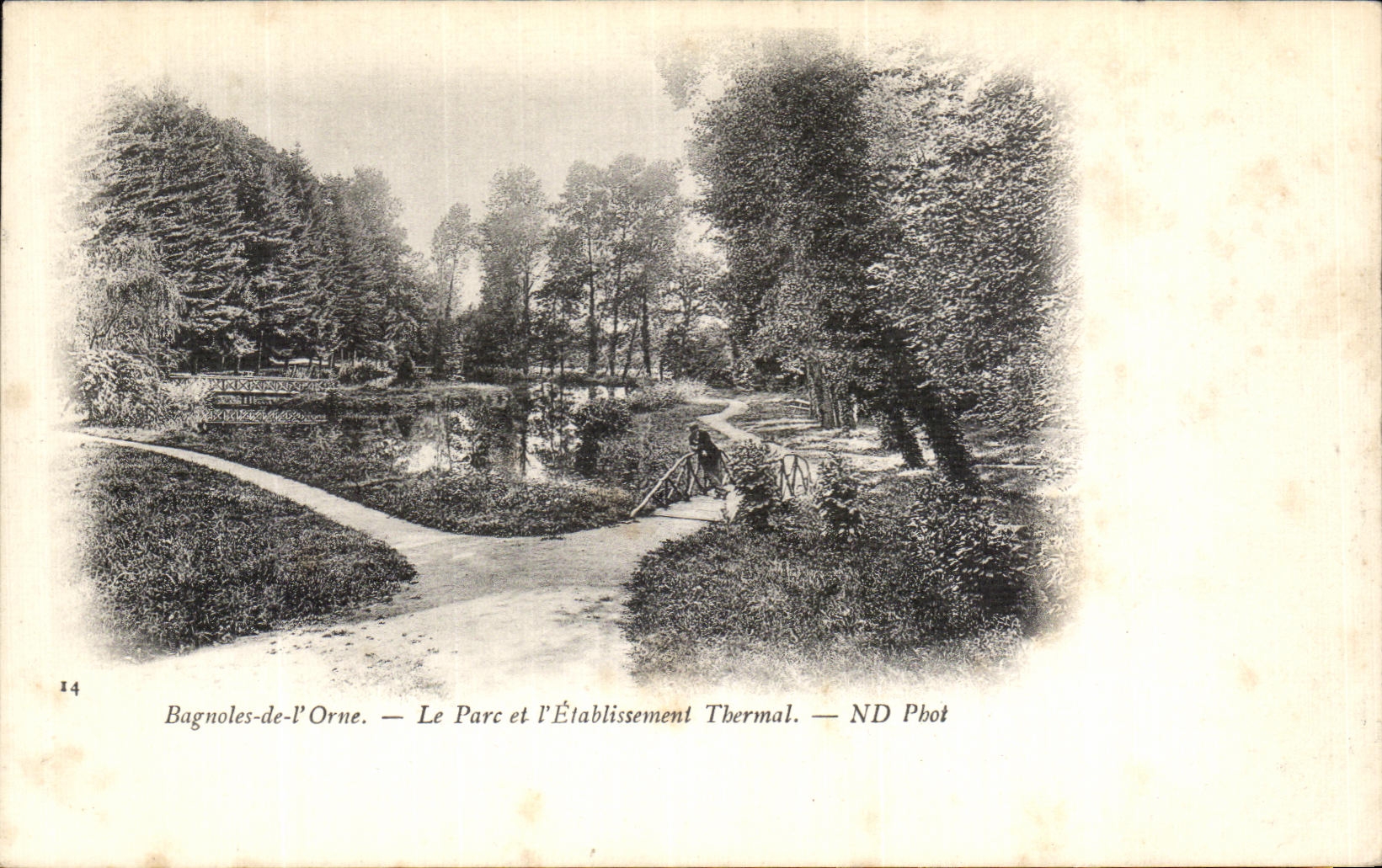Bagnoles-de-l'Orne — El Parque y el Establecimiento Termal — ND Pbot