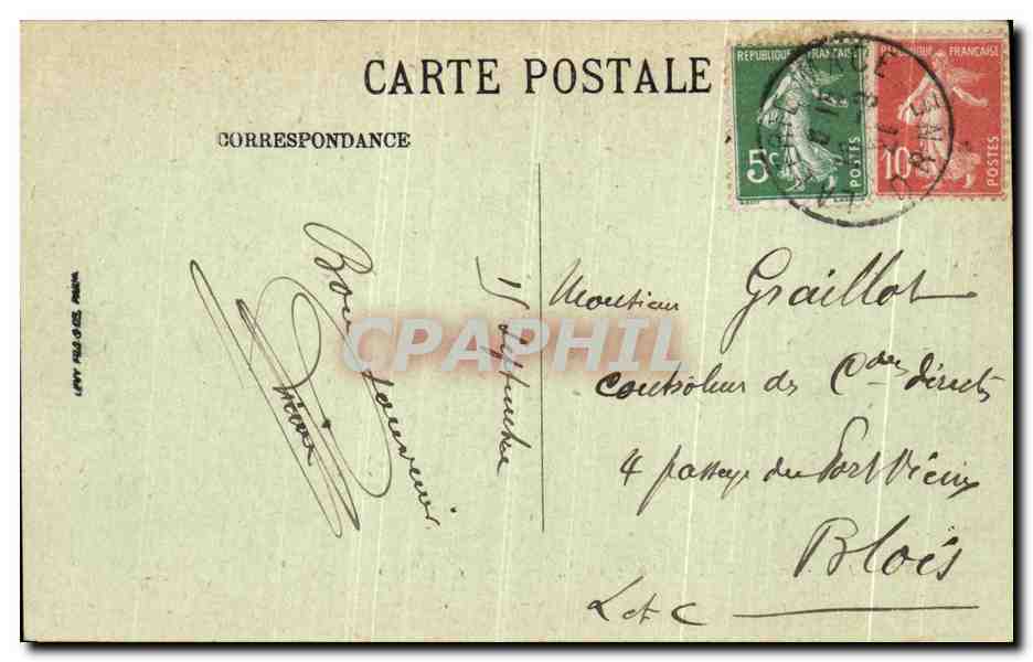 Bagnolles-de-l'Orne — Vista generale, scattata dal Roc au Chien — LL. — Verso