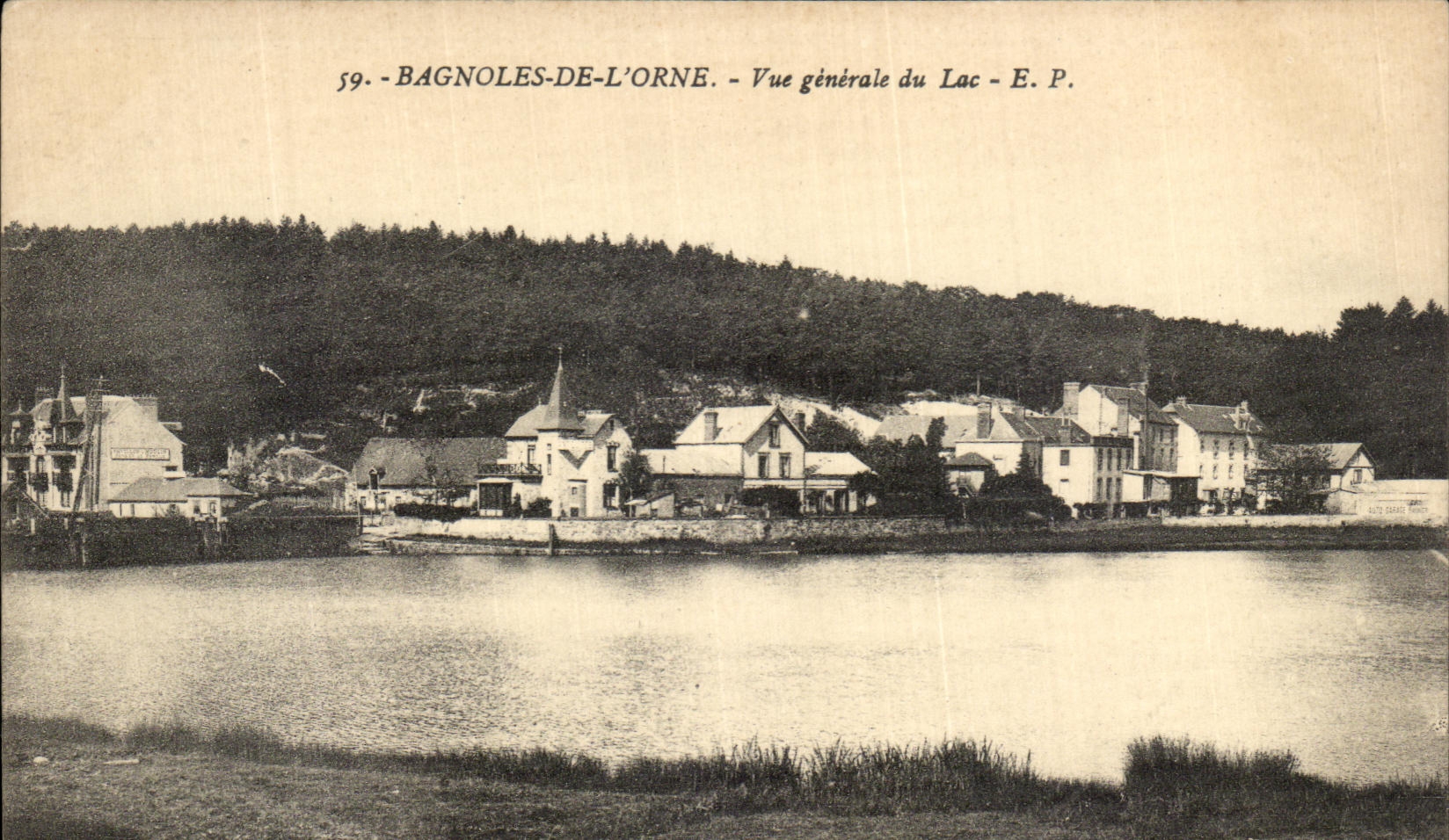 Bagnoles-de-l'Orne — Vue générale du Lac — E.P.