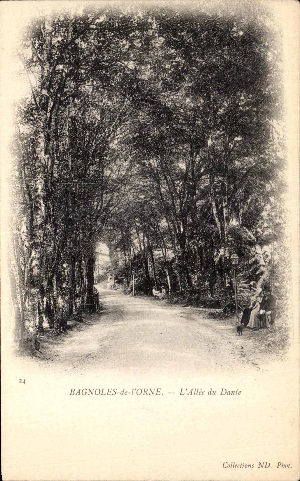 BAGNOLES-de-l'ORNE — L'Allee du Dante — Collezioni ND. Fot. n°24