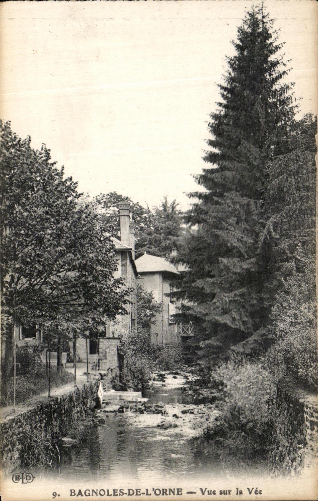 Bagnolles-de-l'Orne — Vue sur la Vée — Éditeur B.D. n°9