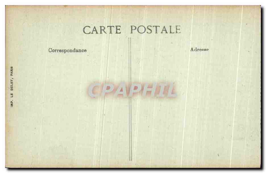 Bagnolles-de-l'Orne — Vue sur la Vée — Éditeur B.D. n°9 — Verso