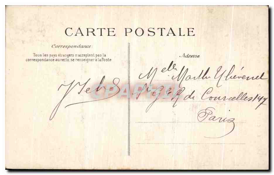 Château de Chantilly — L'Île d'Amour — Modern photo. Pr — Rückseite