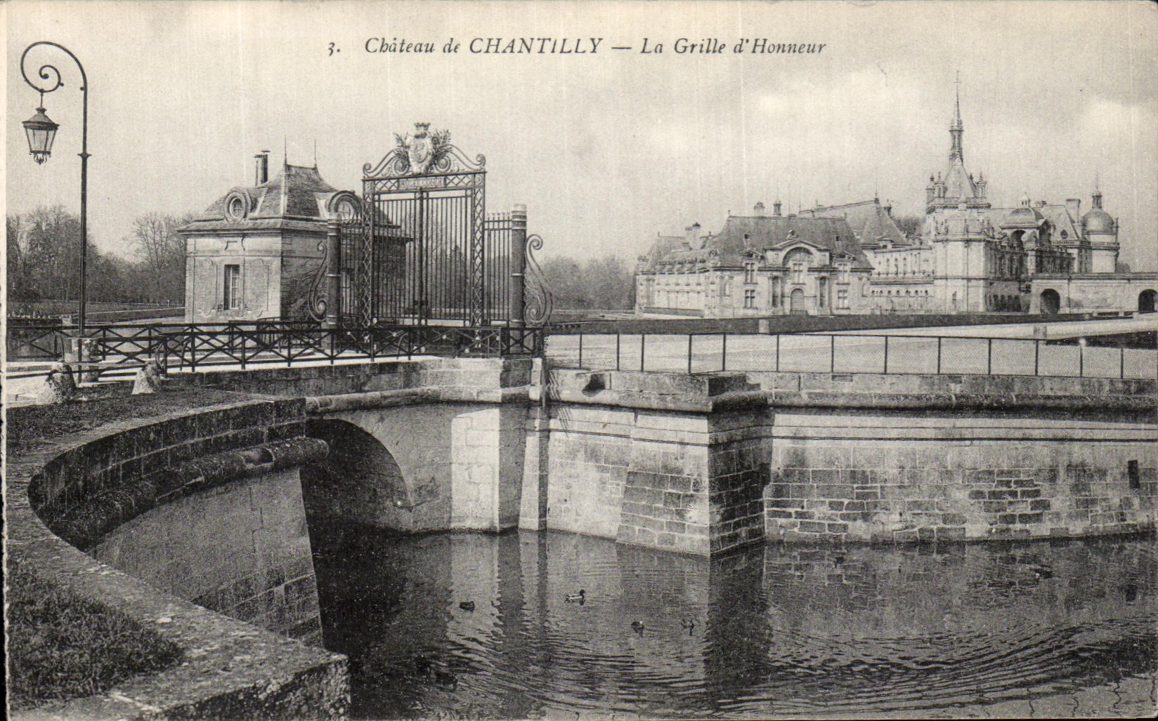Schloss CHANTILLY — Das Ehrentor