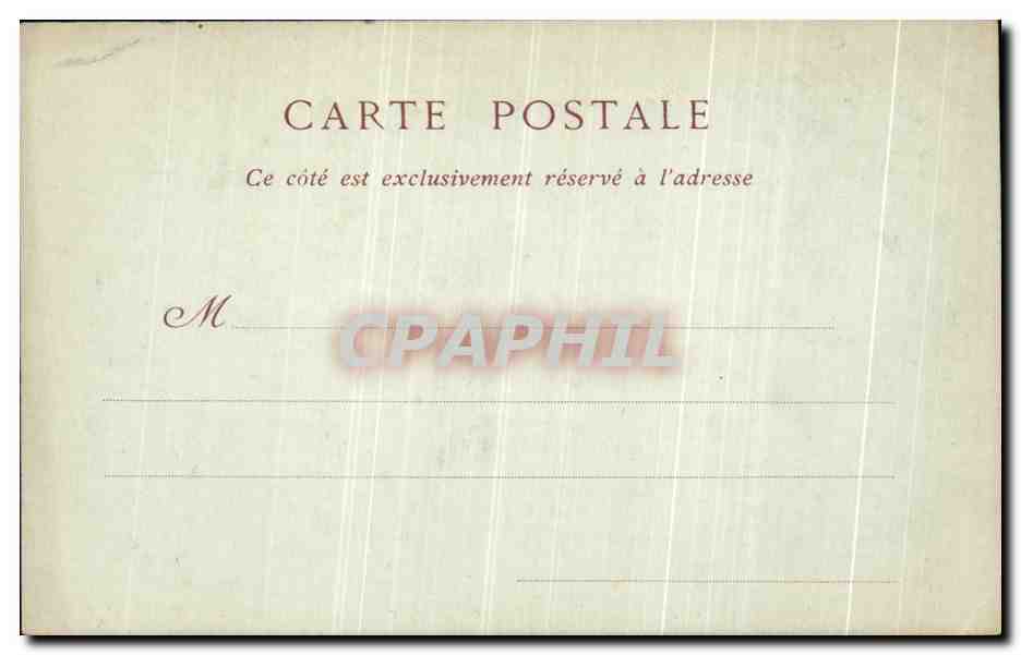 Château de Chantilly — La Cour d'Honneur — Collections ND Phot. — Rückseite