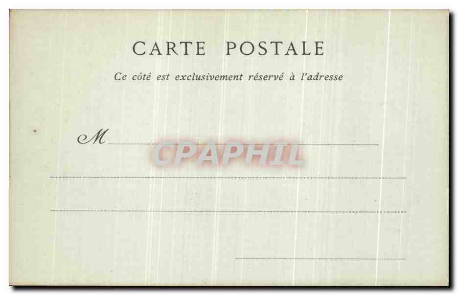 Château de Chantilly — Le Hameau, la Métairie — Collections ND. Piot. — Rückseite