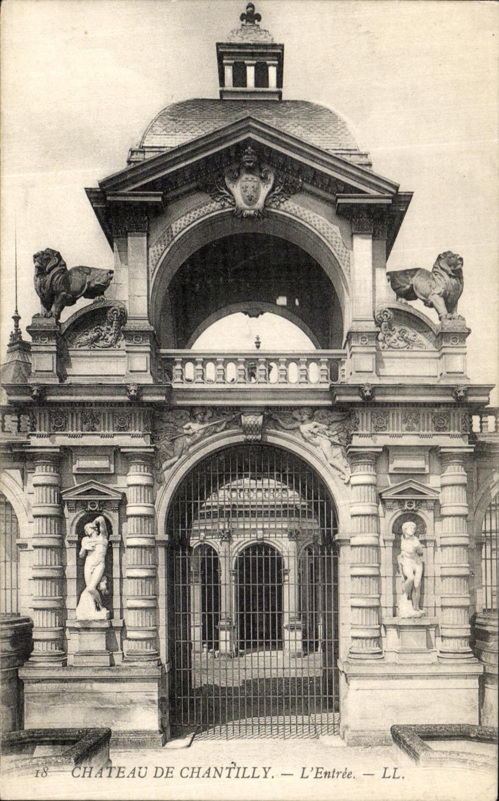 Château de Chantilly — L'Entrée — LL. — n°18