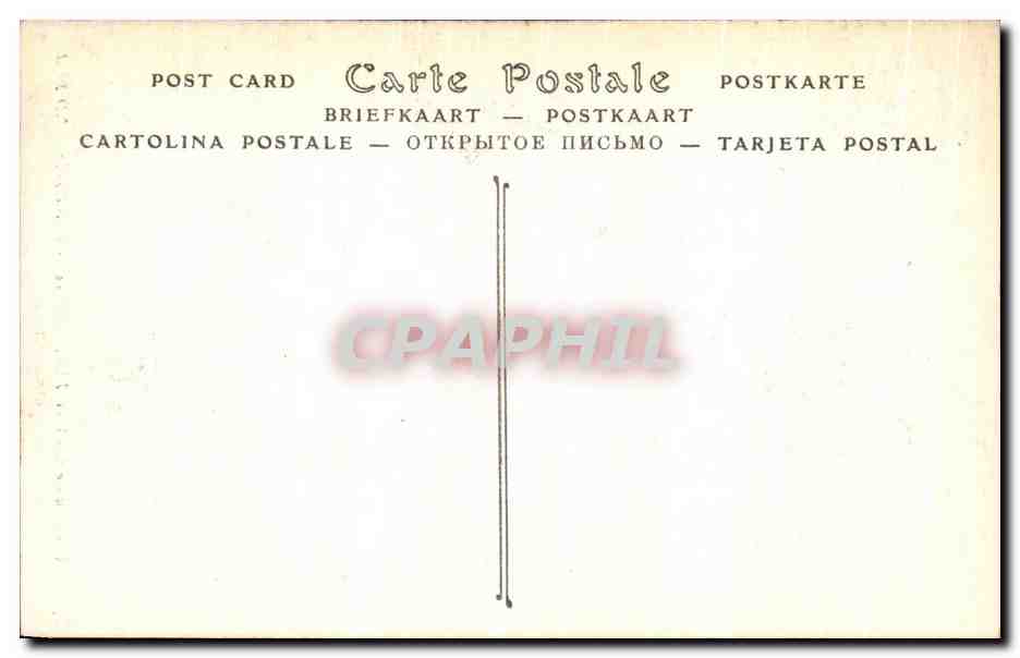 Château de Chantilly — Entrée de la Rotonde — ND Phot. — Rückseite