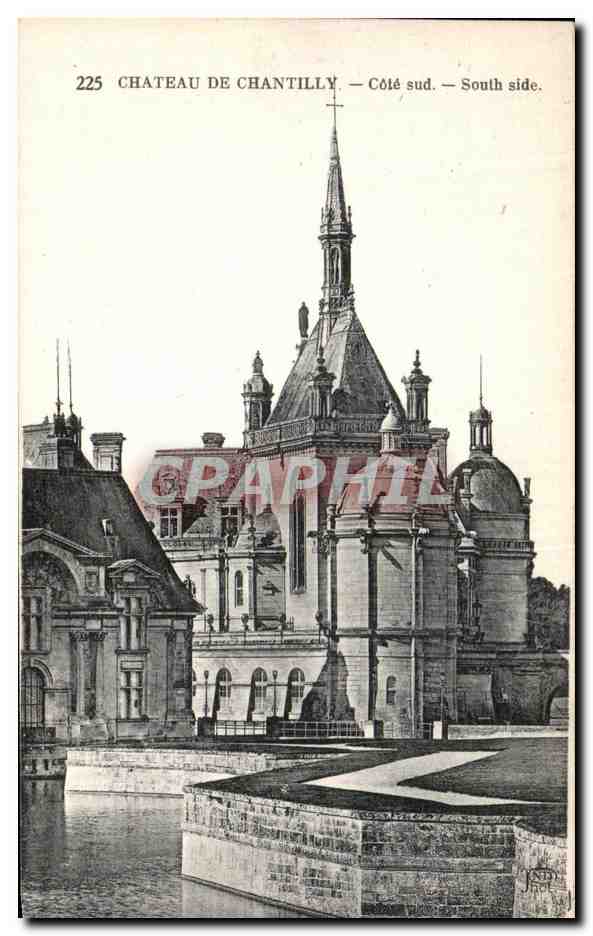 Château de Chantilly — Côté sud — Graphil, n° 225