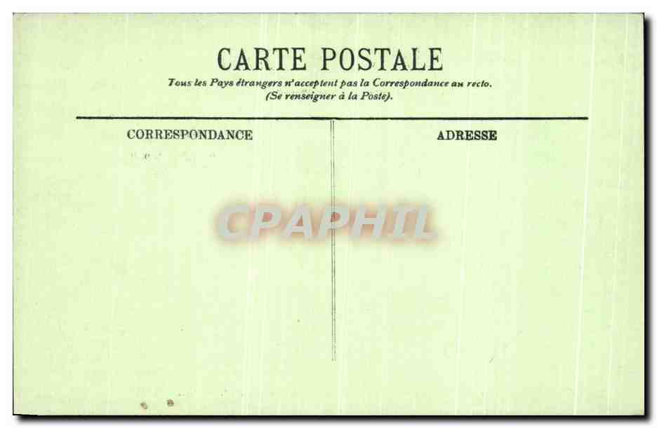 Compiègne — Le Château — Chambre à coucher de Napoléon Ier — LL. — Verso