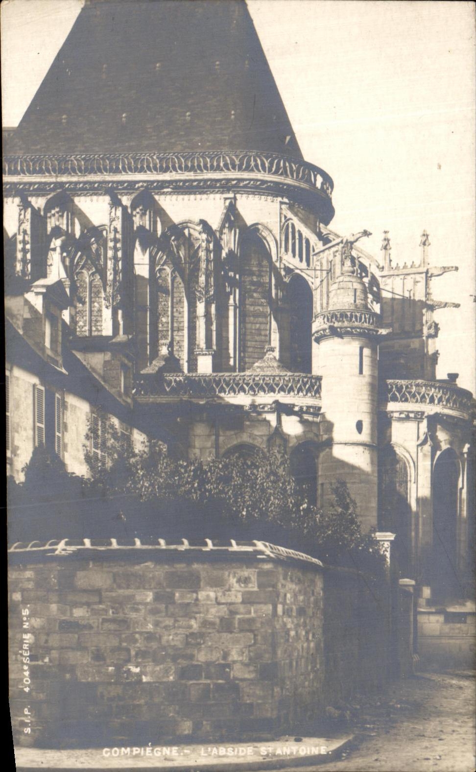 CPA Compiegne L abside St Antoine 