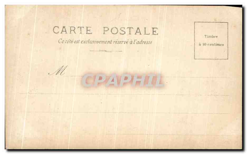 CPA Compiegne L abside St Antoine  — Verso