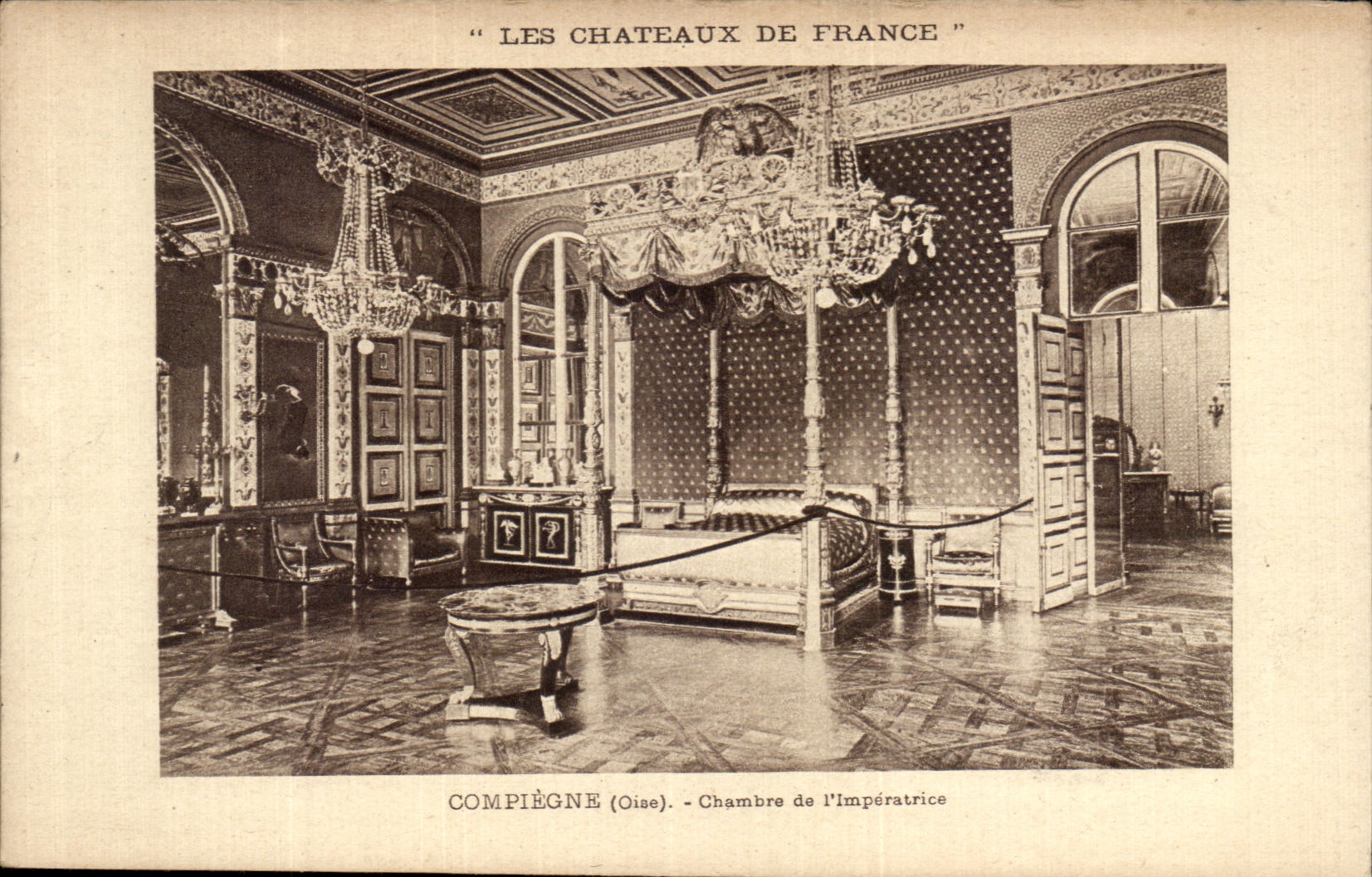 CPA Compiegne Chambre de l imperatrice