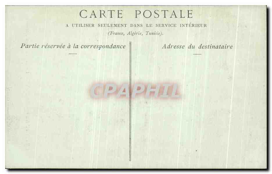 CPA Chantille Chateau Les Ecuries Porte d honneur — Verso