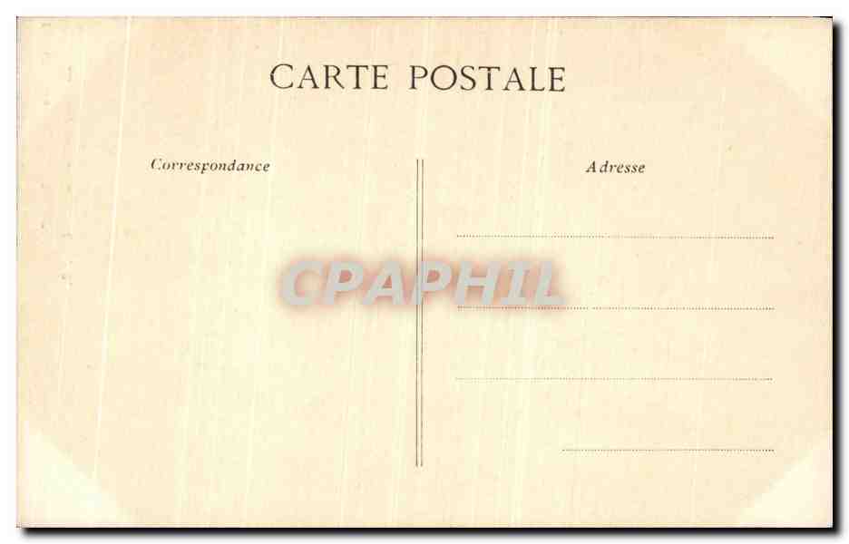 CPA Chantille Chateau De La Tour de Senlis — Verso