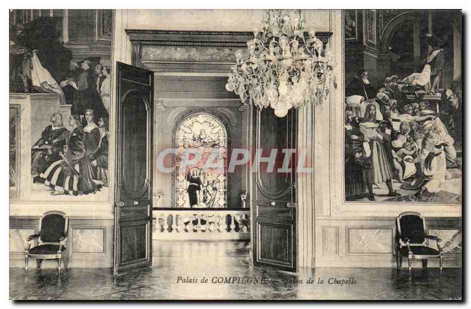 Palais de Compiègne — Salon de la Chapelle — éditeur anonyme, n° 768