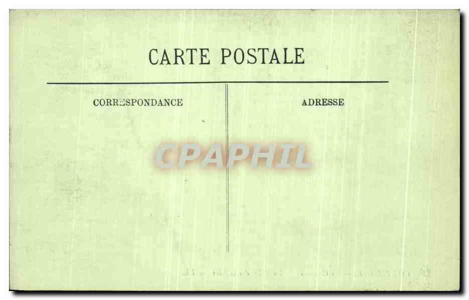 CPA Compiegne Le Chateau Salle des Gardes — Verso
