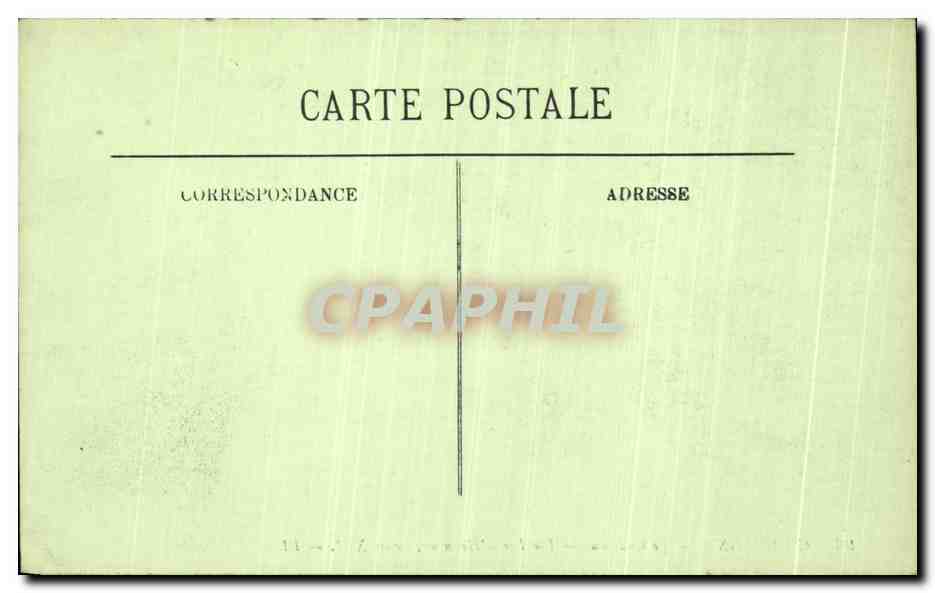 CPA Compiegne Le Chateau Escalier d Honneur Louis XVI — Verso