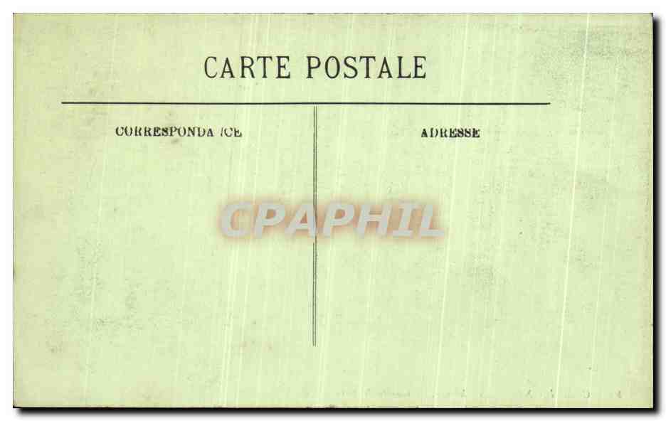 CPA Compiegne Le Chateau Galerie Natoire — Verso