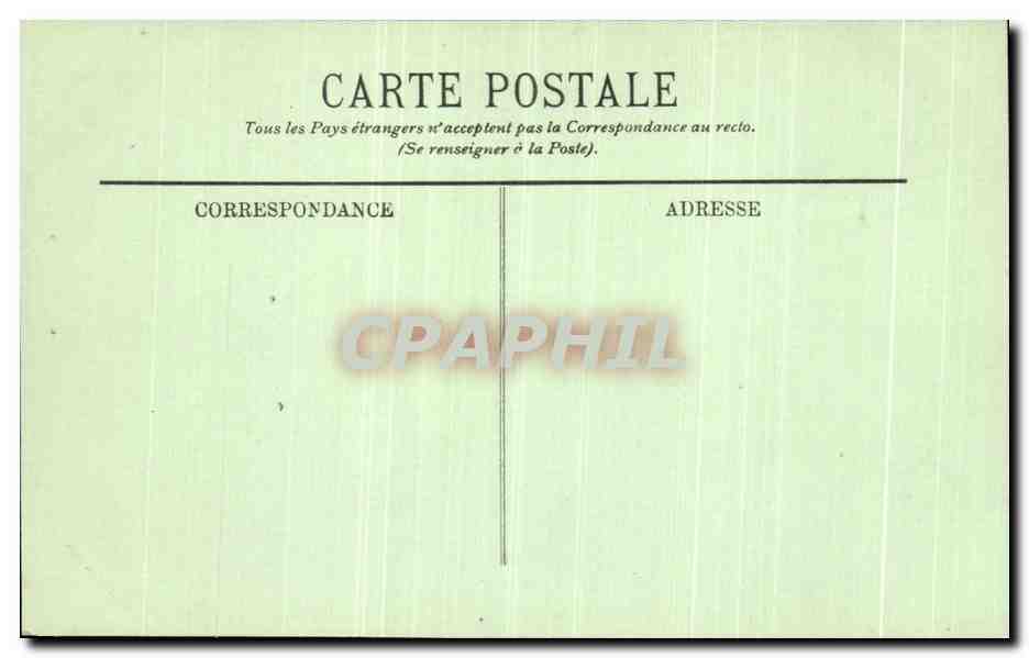 CPA Compiegne Le Chateau Parc du chateau Tonnelle — Verso