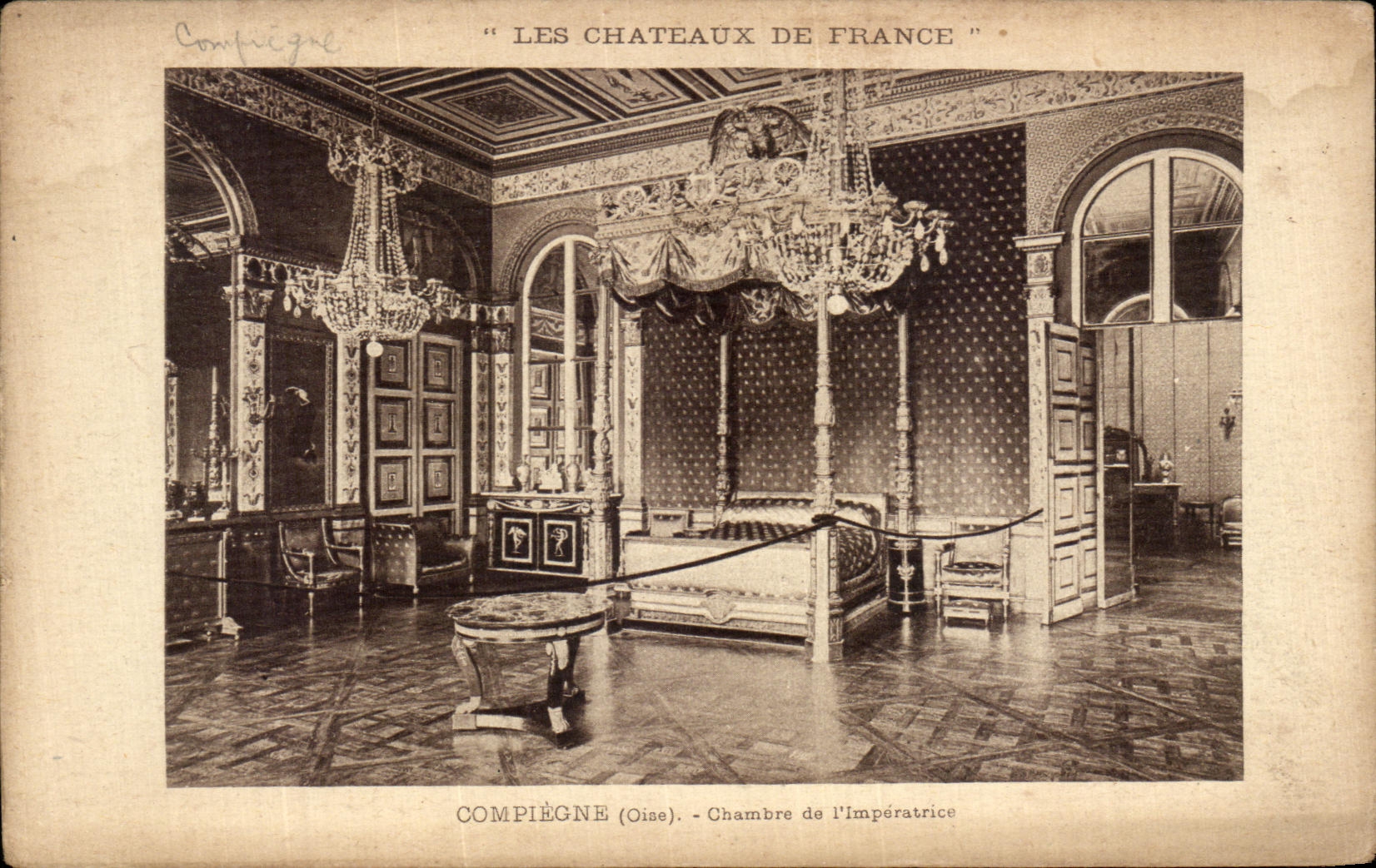 CPA Compiegne Le Chateau de L Imporatrice