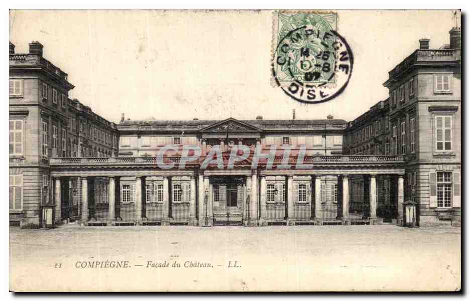 Compiègne — Façade du Château — LL.