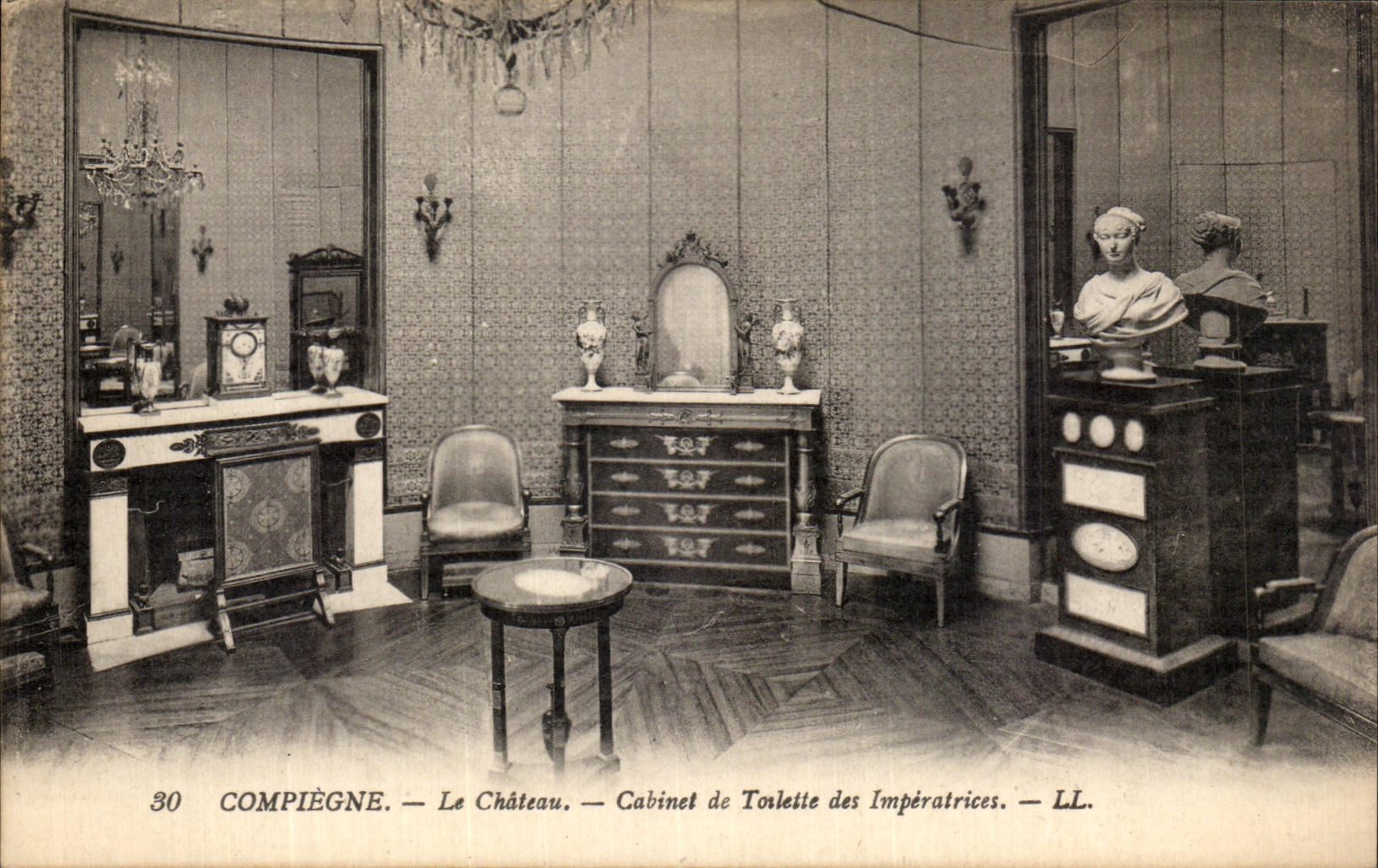 Compiègne — The Castle — Empresses' Dressing Room — LL.