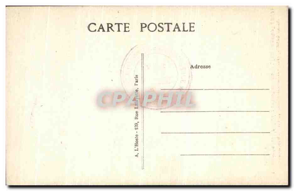CPA Compiegne Foret de Monument de l Armistice pres Rethondes Rene Compain heros de la grande guerre gardien du monment  — Rückseite