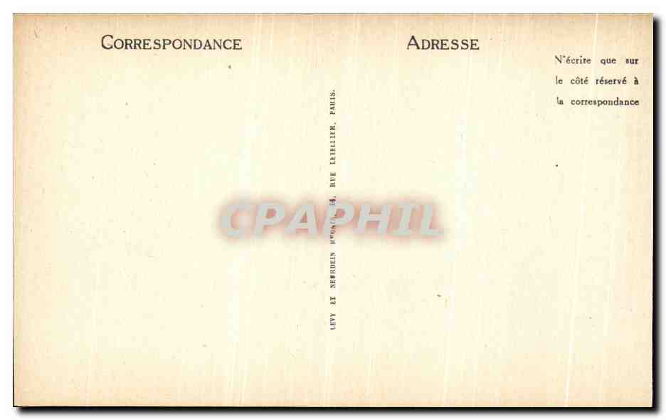 CPA Compiegne Le Chateau Chambre a Coucher de Napoleon 1er — Verso