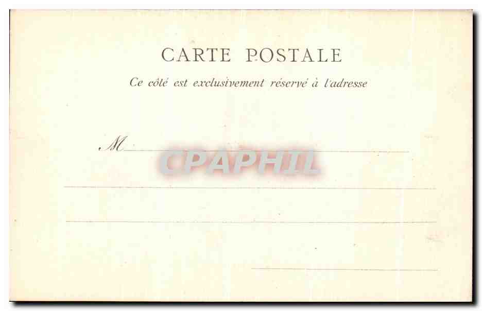 CPA Compiegne Le Chateau Galarie des Fetes — Rückseite