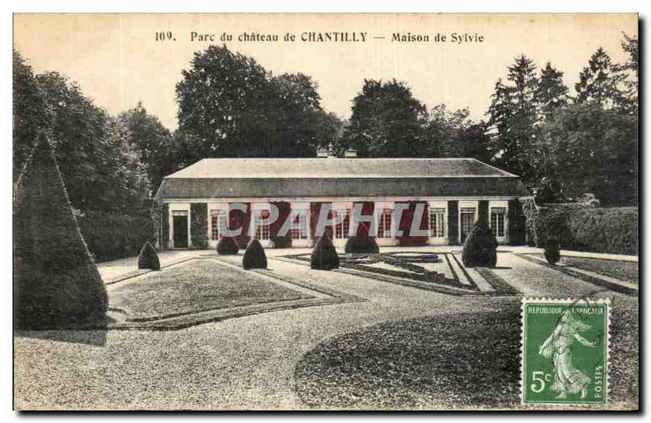 Parc du château de CHANTILLY — Maison de Sylvie — ÉDIA Paris-Verbailles