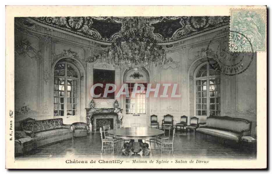 Château de Chantilly — Maison de Sylvie — Salon de Dreux