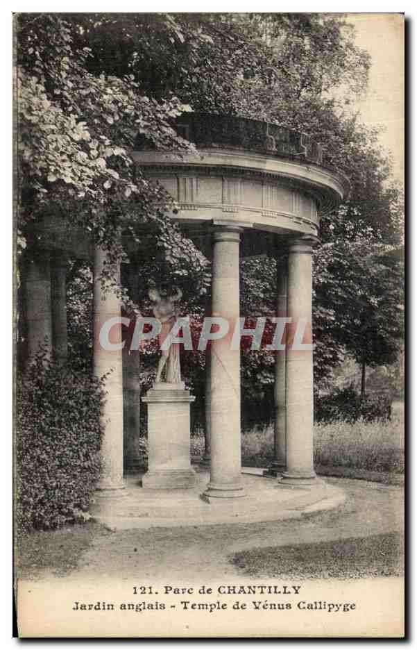 Temple de Vénus Callipyge — Jardin anglais — Parc de Chantilly