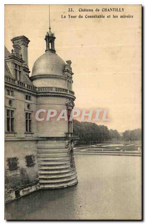 Château de Chantilly — La Tour du Connétable et les miroirs — Édia Paris-Versailles n°33