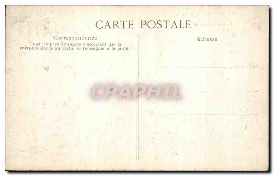 CPA Collection Speciale du Palais de Compiegne Escalier d Honneur — Rückseite