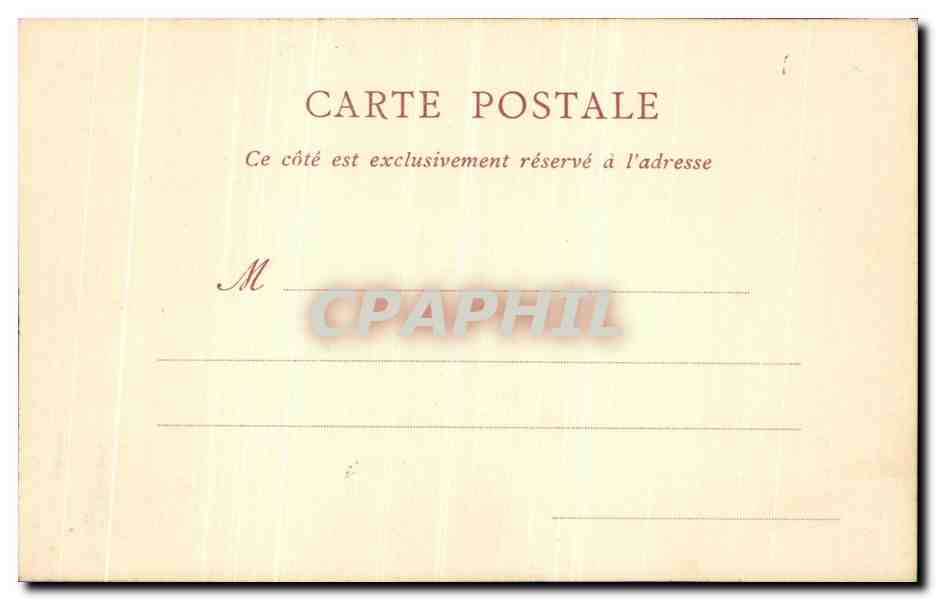 CPA Compiegne La Porte de l Arsenal — Rückseite