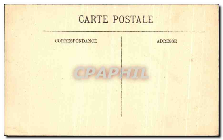 Compiègne — Façade du Château — LL. — CPAPHIL — Verso