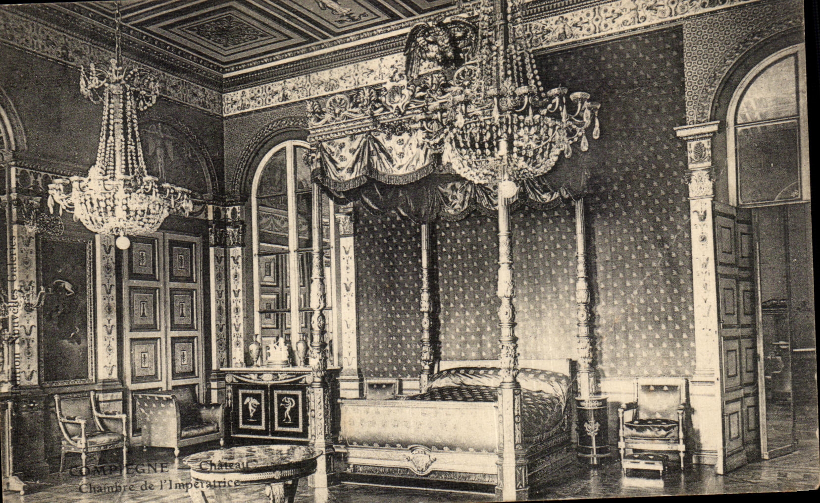 Compiègne - Schloss - Zimmer der Kaiserin — unbekannter Verlag, Seriennummer nicht sichtbar