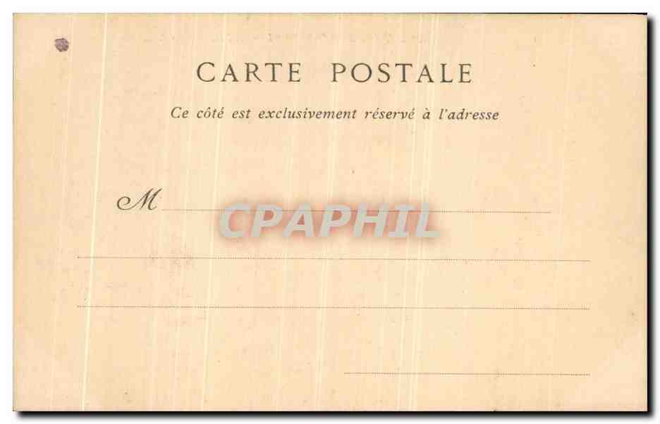 Château de Chantilly — La Chambre du Prince de Condé — Collections ND Phot. — Verso