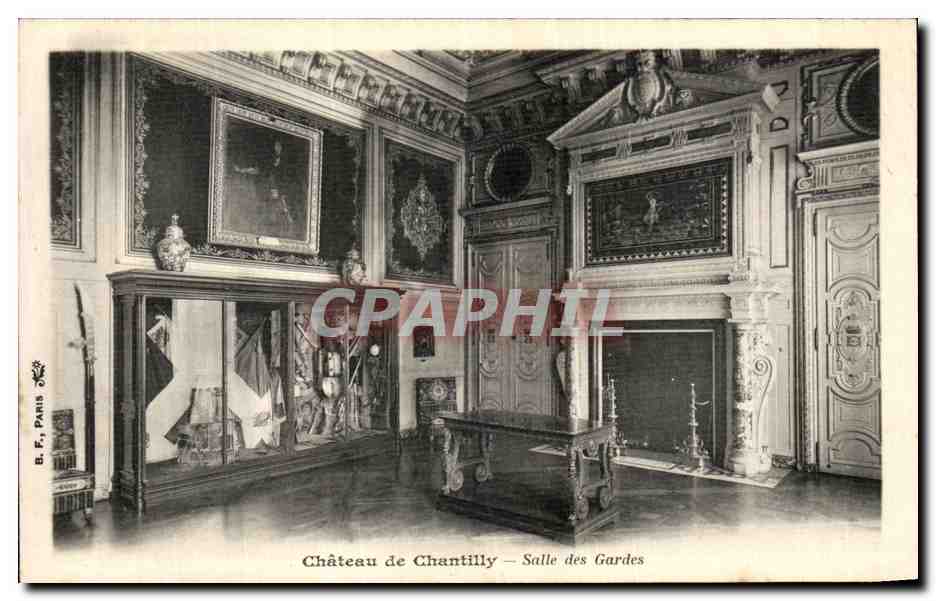 CPA Chateau De Chantilly Salle des Gardes