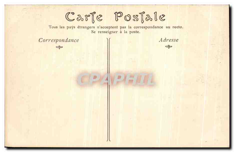 CPA Compiegne Le Berceau de Napoleon 1er — Rückseite