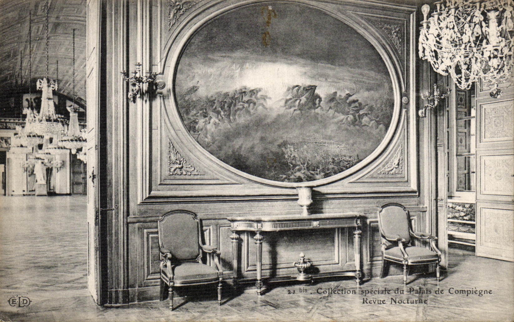 CPA Collection Speciale du Palais de Compiegne Revue Nocturne