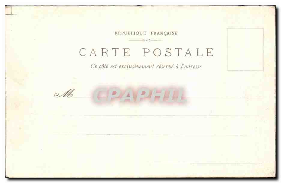 CPA Compiegne La Porte Chapelle — Verso